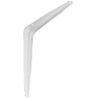 Console d'étagère tôle emboutie blanc 150x200mm