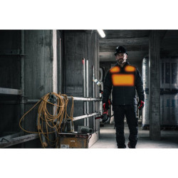 Blouson chauffant 12V noir RIPSTOP M12