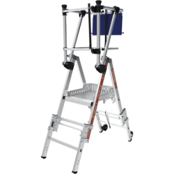 Plate-forme individuelle télescopique pliable TREKKER MINI 2-3 marches