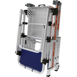 Plate-forme individuelle télescopique pliable TREKKER MINI 2-3 marches
