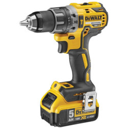 Perceuse visseuse compacte XR avec 2 batteries 18V 5 Ah et 1 chargeur