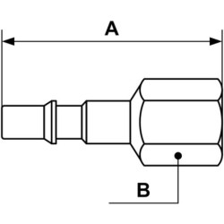 Embout taraudé femelle G 3/4