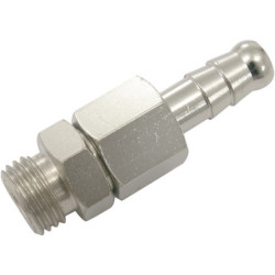 Jonction filetage orientable mâle G 1/4 pour tuyau diamètre intérieur 8mm