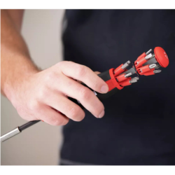Tournevis avec magasin porte embout Wiha Lift up 12 embouts 25 mm fente PH PZ TX 6 pans