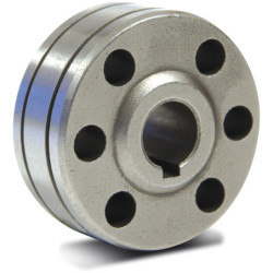 Galet type B pour fil alu Ø 0,8 / 1,0 mm