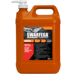 Produit nettoyant mains Swarfega orange bidon pompe 5 litres