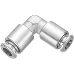 Raccord instantané métallique coude égal 90° pour tube diamètre extérieur 14 mm