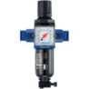 Filtre régulateur avec manomètre connexions rapides filetage femelle G 1/2 3000 l/min 25 µm