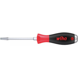 Tournevis à fente SoftFinish Wiha lame six pans et disque de frappe
