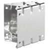 Support pivotant inox Prevost pour enrouleur DGOI dimensions 230 x 205 mm