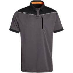 Polo homme anti-UV Wolf North Ways 100% Polyester gris M