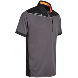 Polo homme anti-UV Wolf Nine Worths 100% Polyester gris M