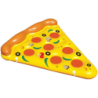 Bouée part de pizza avec système d'accroche et portes-gobelets - L 1.93 m - PVC durable