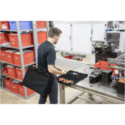 Trousse de maintenance d'électricien Wiha avec 29 outils pinces et tournevis isolés