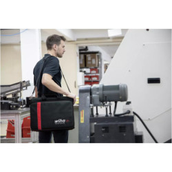 Trousse de maintenance d'électricien Wiha avec 29 outils pinces et tournevis isolés