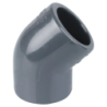 Coude 45° à coller Ø 50 mm PVC