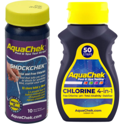 Testeur AQUACHEK CHLORINE 4-en-1 + SHOCK