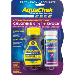 Testeur AQUACHEK CHLORINE 4-en-1 + SHOCK
