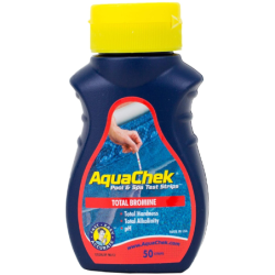 Languettes d'analyse piscine et spas au brome Aquacheck
