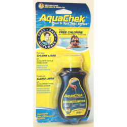 Languettes d'analyse piscine au chlore Aquacheck