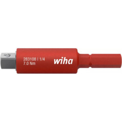 Adaptateur douille 1/4 slimVario electric Wiha pour douilles isolées