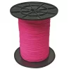 Tresse polypropylène rose fluo 8 fuseaux traitée anti-UV résistance 45 kg 2 mm x 200 ml