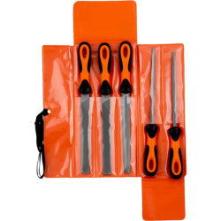 Lime d'atelier Jeu de 5 limes de longueur 200 mm