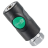 Raccord rapide sécurité inox taraudé femelle cylindrique