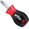 Tournevis Phillips SoftFinish Wiha lame courte 25mm