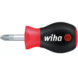 Tournevis Phillips SoftFinish Wiha lame courte 25mm