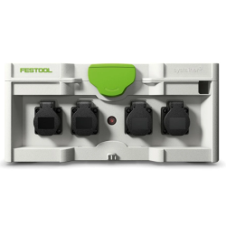 Rallonge multiprise Festool SYS-PowerHub IP44 câble 10 m avec 4 prises ext + 1 prise int