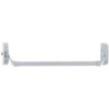 Serrure anti panique Push Bar Iseo 9411113444A acier blanc