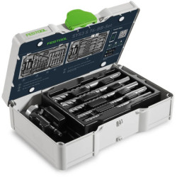 Embouts et kit de forets bois et béton dans systainer SYS3 S 76-BB-Set