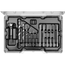 Embouts et kit de forets bois et béton dans systainer SYS3 S 76-BB-Set