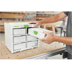 Embouts et kit de forets bois et béton dans systainer SYS3 S 76-BB-Set