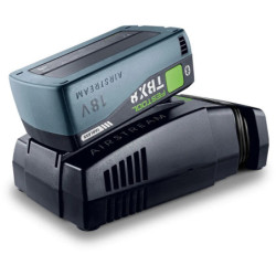 Pack Energie Festool SYS3 18V 2 Batterie TBX8 8Ah et Chargeur SCA16 avec systainer