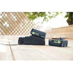 Pack Energie Festool SYS3 18V 2 Batterie TBX8 8Ah et Chargeur SCA16 avec systainer