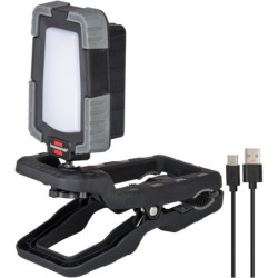 Projecteur LED mobile à pince CL 1050 MA rechargeable lampe orientable 10W 950 lumen