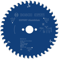 Lame de scie circulaire Ø 150 x 20mm et 42 dents - Expert for Aluminium BOSCH 260864409
