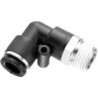 Coude 90° mâle conique orientable