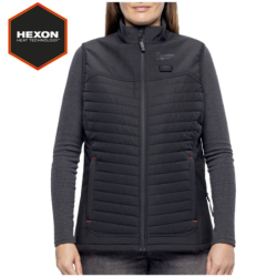 Veste chauffante sans manche RIPSTOP femme noire M12 HPVLBL3-0