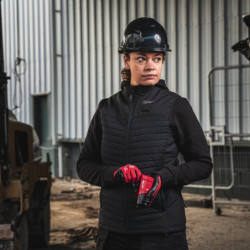 Veste chauffante sans manche RIPSTOP femme noire M12 HPVLBL3-0