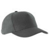 Casquette action II 100% coton slate grey