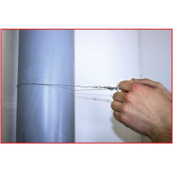 Scie à fil KS Tools pour la désoupe PVC bois ABS