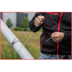 Scie à fil KS Tools pour la désoupe PVC bois ABS