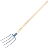 Fourche à fumier 4 dents Perrin emmanchement cintré 135 cm