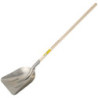 Pelle à neige aluminium rendement taille 39 x 34 cm emmanchement bois droit 110 cm