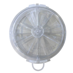 Aérateur réglable à volets extra plat Autogyre diamètre 156 mm