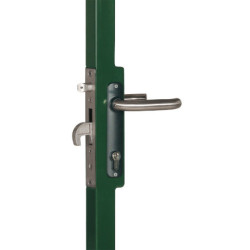Serrure à encastrer avec axe 35mm Locinox pour profil de 60mm et plus - inox