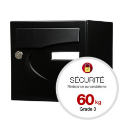 Boîte aux lettres Préférence Renz noir mat RAL 9005